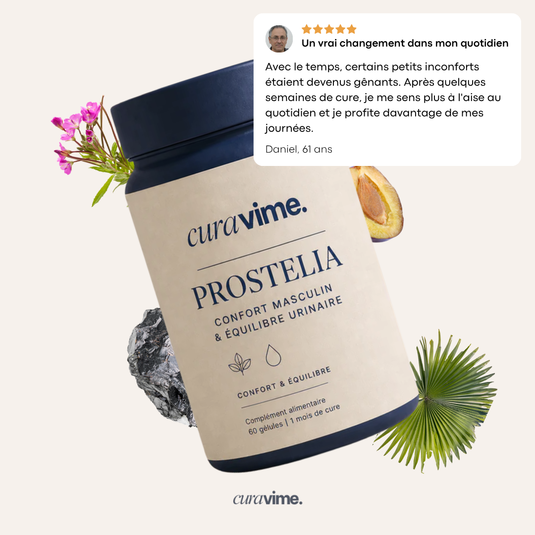 PROSTELIA  - Confort masculin & Équilibre urinaire